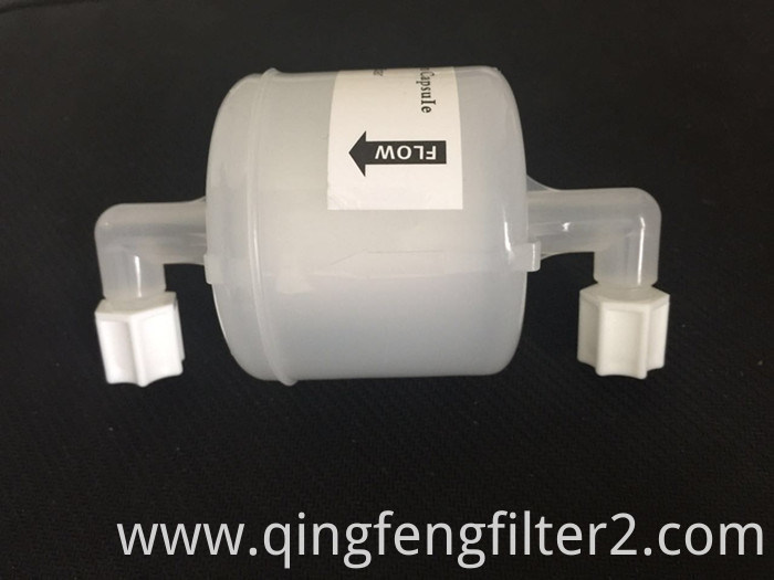 PTFE 1/2'' 1/4'' 1/8'' NPT Connections Capsule Filter for Dyestuff Filtration in CD-R and DVD-R